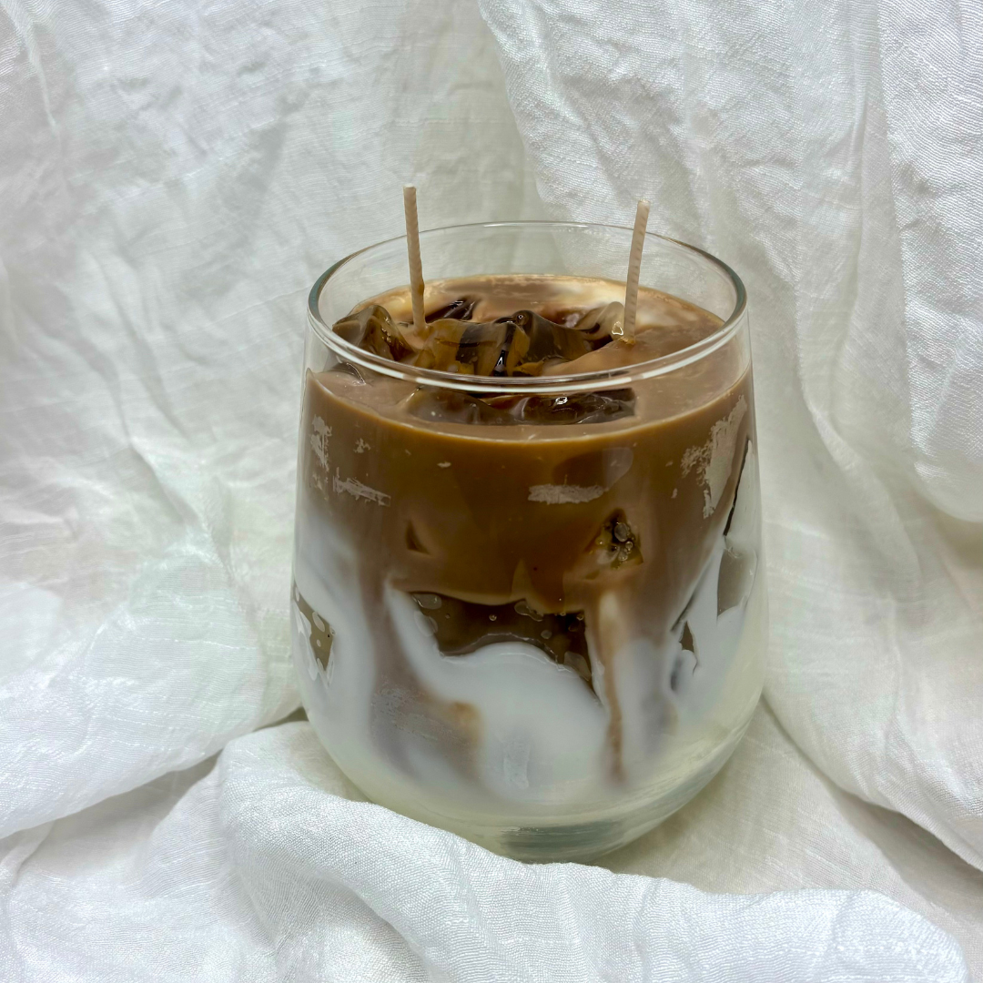 Kit bougie “Iced Coffee” - créez votre café glacé en cire