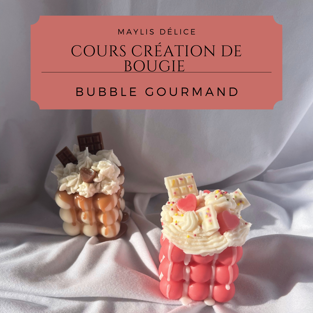 Samedi 21 décembre 10h Atelier Bubble Gourmand - cours live